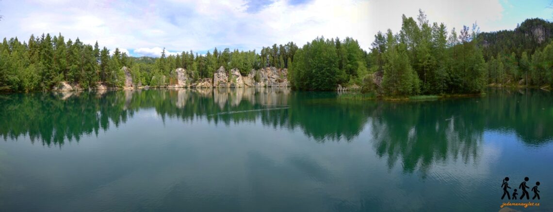 jezero Pískovna v Adršpachu