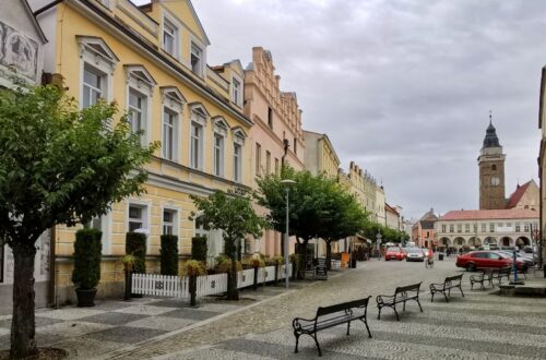 náměstí Míru Slavonice