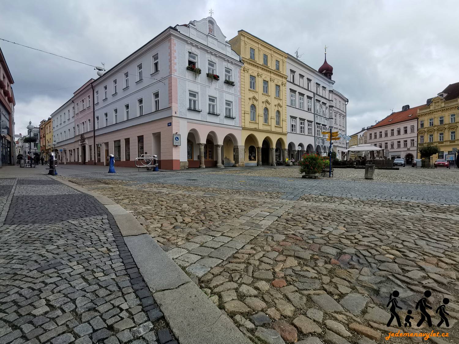 náměstí Míru Jindřichův Hradec