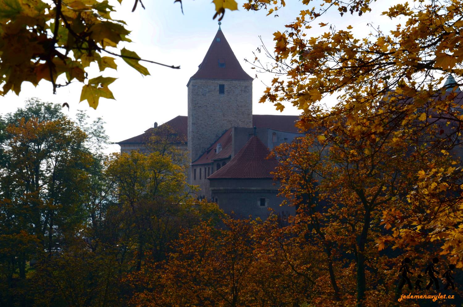 věž Daliborka na pražském hradě