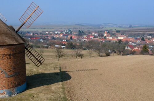 větrný mlýn Chvalkovice