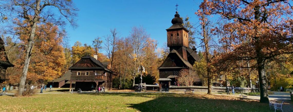 skanzen Rožnov Dřevěné městečko