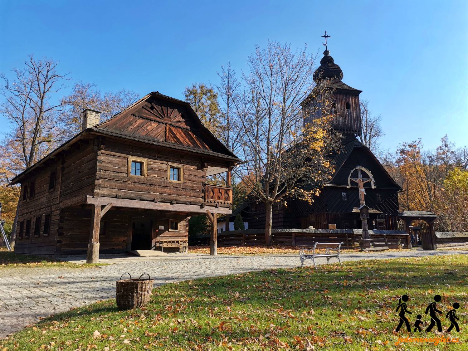 skanzen Rožnov Dřevěné