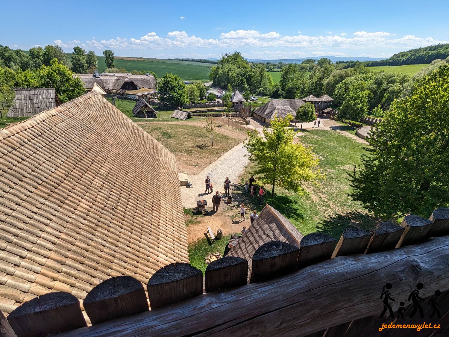 Archeoskanzen Modrá
