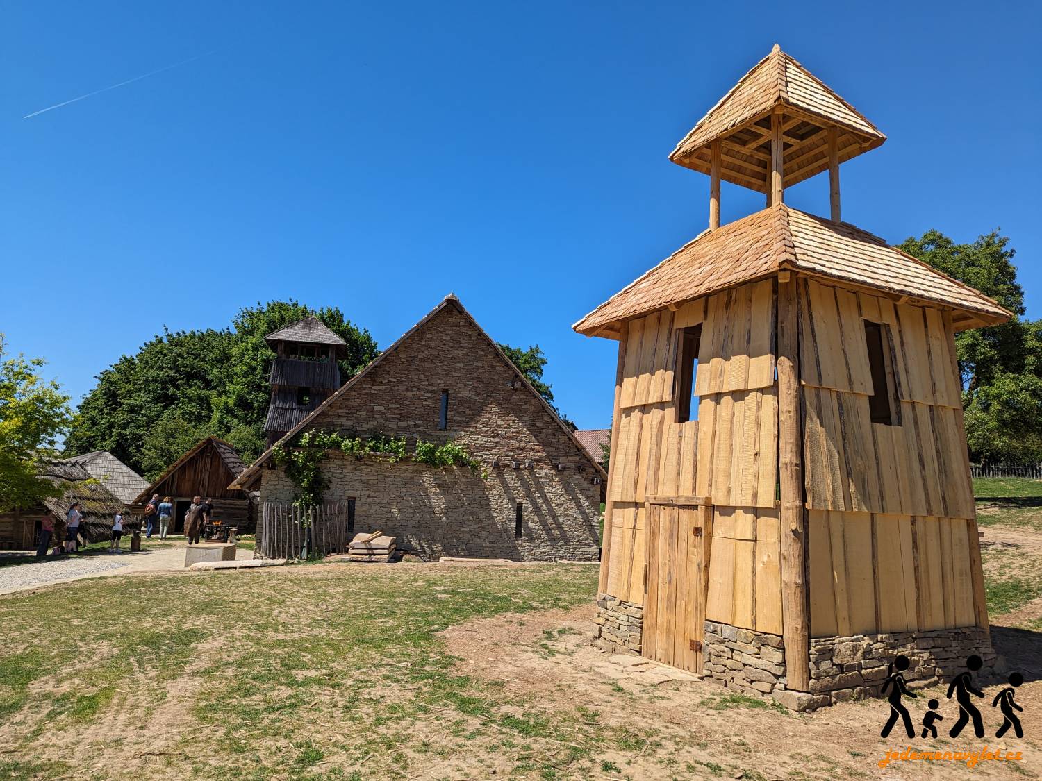 Archeoskanzen Modrá