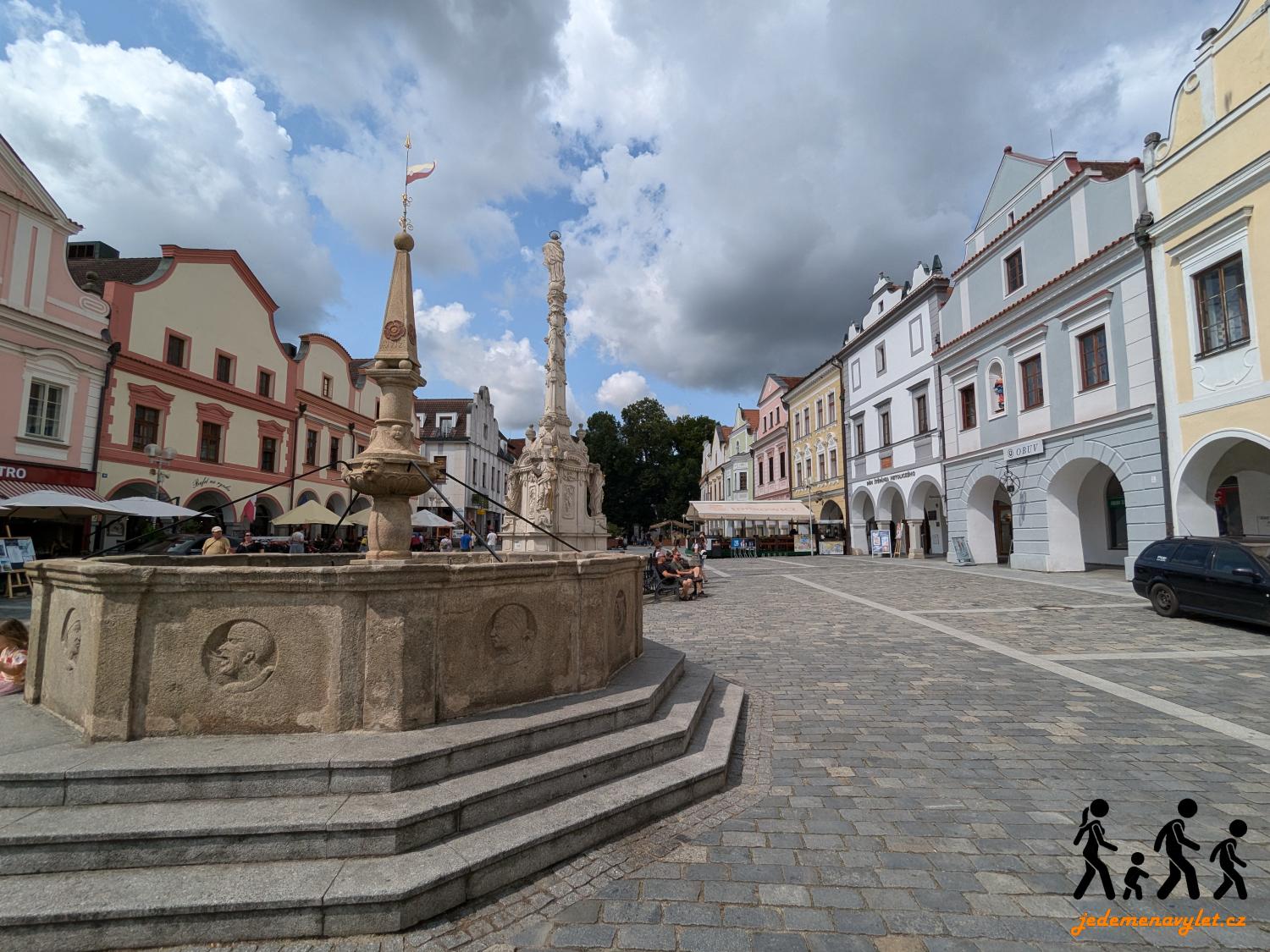 Masarykovo náměstí Třeboň
