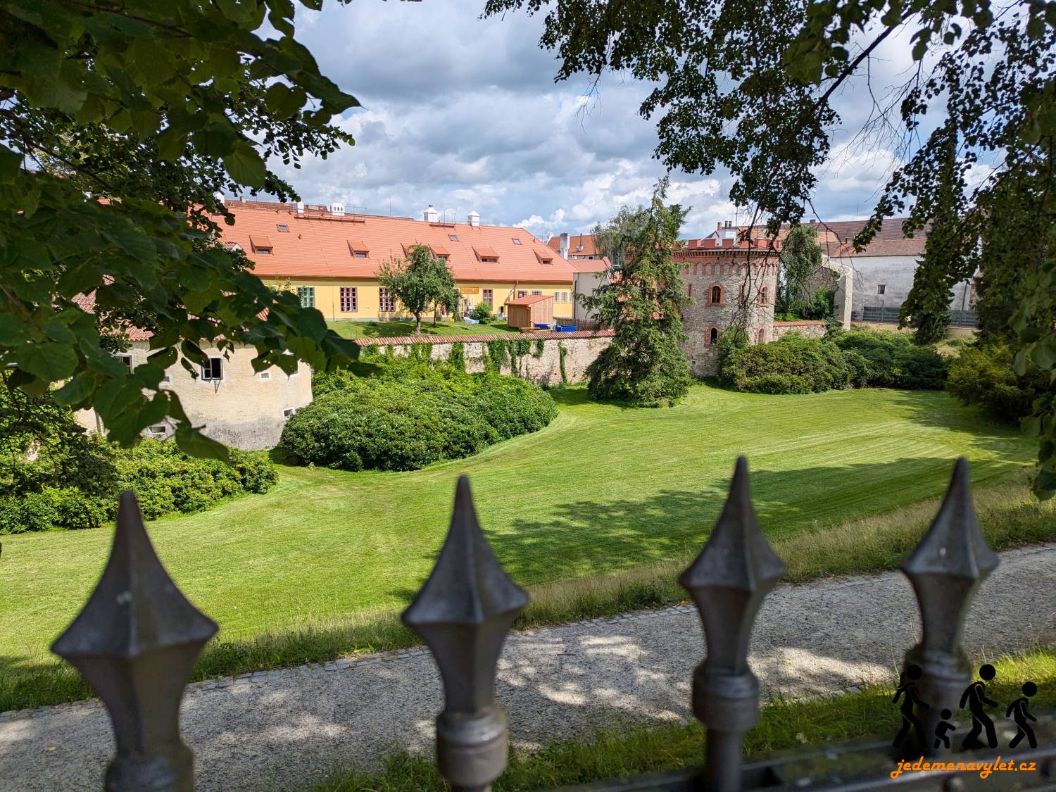 zámecká zahrada Třeboň