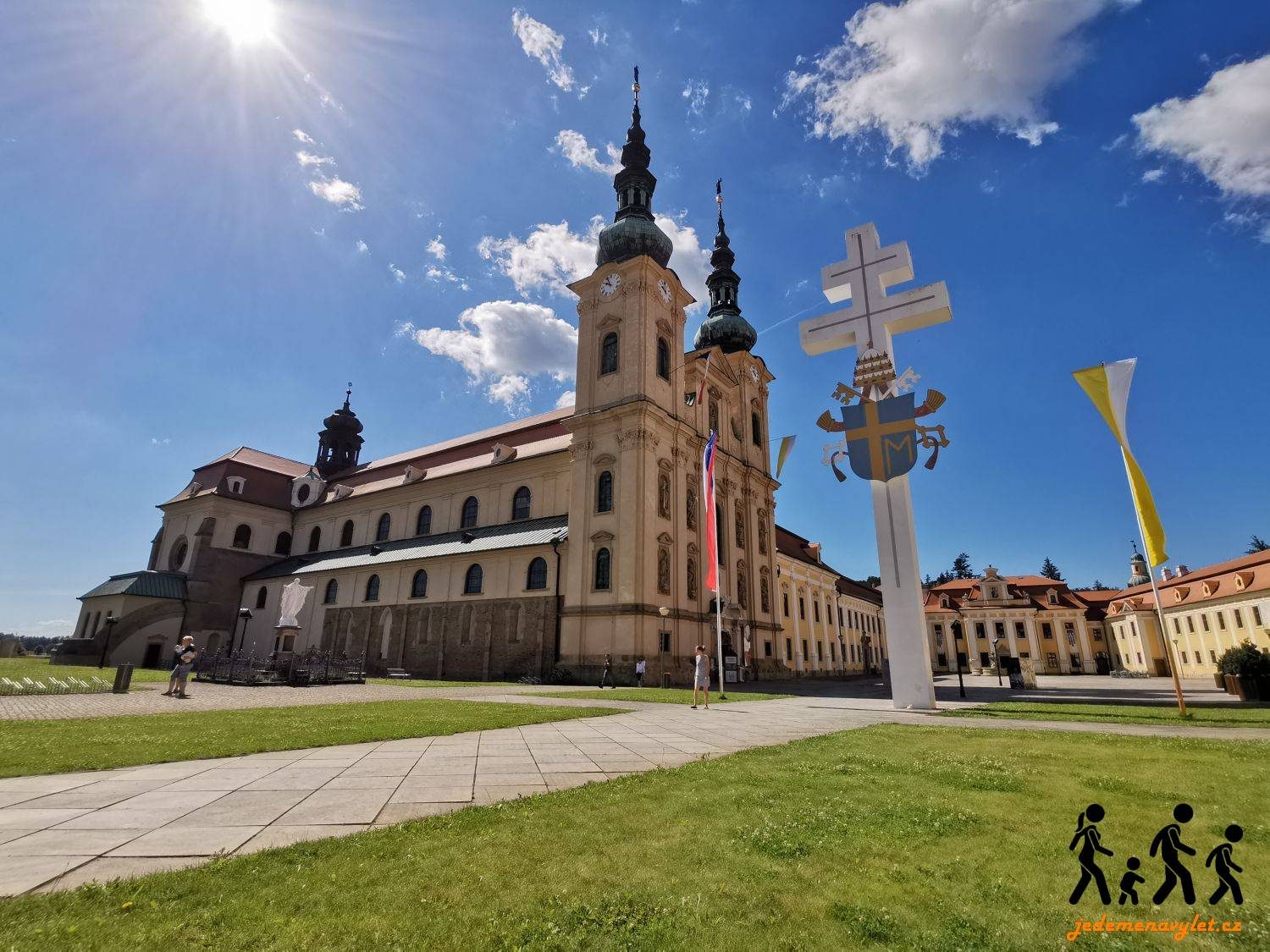 Velehrad bazilika Nanebevzetí Panny Marie a sv. Cyrila a Metoděje