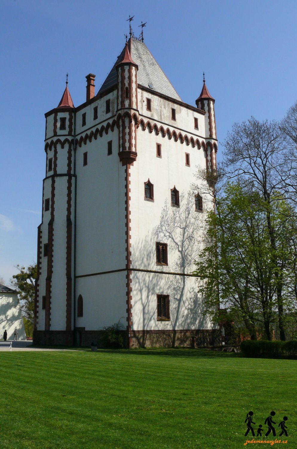 Bílá věž Hradec nad Moravicí